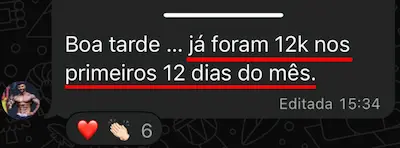 Depoimento Rafa Ducci - 12k em 12 dias